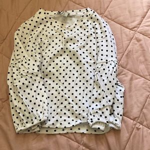 Polka dot shirt